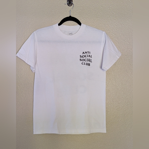 Anti Social Social Club White T-Shirt - Picture 1 of 3